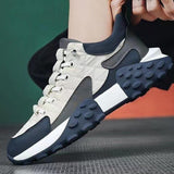 Maxbell Men's Walking Shoes Non Slip Breathable for Hiking Short Trips Outdoor White 40