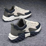 Maxbell Men's Walking Shoes Non Slip Breathable for Hiking Short Trips Outdoor White 40