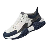 Maxbell Men's Walking Shoes Non Slip Breathable for Hiking Short Trips Outdoor White 42