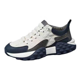 Maxbell Men's Walking Shoes Non Slip Breathable for Hiking Short Trips Outdoor White 43