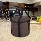 Maxbell Insulated Slow Cooker Bag Soup Pot Storage Handbag Pot Organizer Carrier 33cmx27cm