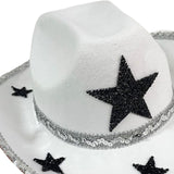 Maxbell Wide Brim Western Style Cowboy Hat Sunhat for Unisex Adult Party Favors