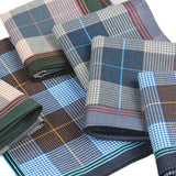 Maxbell 6Pcs Handkerchief Hankies 40Cmx40cm Soft for Wedding Prom Fathers