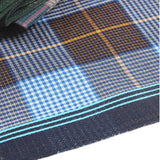 Maxbell 6Pcs Handkerchief Hankies 40Cmx40cm Soft for Wedding Prom Fathers