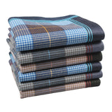Maxbell 6Pcs Handkerchief Hankies 40Cmx40cm Soft for Wedding Prom Fathers