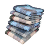 Maxbell 6Pcs Handkerchief Hankies 40Cmx40cm Soft for Wedding Prom Fathers