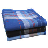 Maxbell 3x Cotton Mens Handkerchief Pocket Square Hankies Kerchief Party Birthday