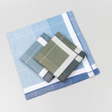 Maxbell 3x Cotton Men's Handkerchiefs Hankies Pocket Square for Birthday Casual