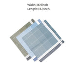Maxbell 3x Cotton Men's Handkerchiefs Hankies Pocket Square for Birthday Casual