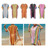 Maxbell Swimsuit Cover Up for Women Knitting Vacation Sun Protection Clothing White