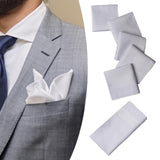 Maxbell 6Pcs Pocket Square Hankies Gift Mens Handkerchief for Party Men Women Prom