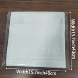 Maxbell 6Pcs Pocket Square Hankies Gift Mens Handkerchief for Party Men Women Prom