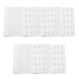 Maxbell 5x Bra Extender Strap Comfortable 5 Hooks Extender Bra Band for Women Lady Free Size White