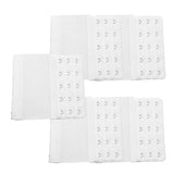 Maxbell 5x Bra Extender Strap Comfortable 5 Hooks Extender Bra Band for Women Lady Free Size White