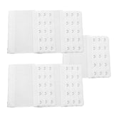 Maxbell 5x Bra Extender Strap Comfortable 5 Hooks Extender Bra Band for Women Lady Free Size White