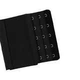 Maxbell 5x Bra Extender Strap Comfortable 5 Hooks Extender Bra Band for Women Lady Free Size Black