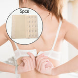 Maxbell 5x Bra Extender Strap Comfortable 5 Hooks Extender Bra Band for Women Lady Free Size Light Skinned