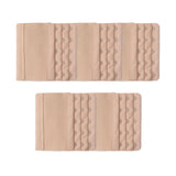 Maxbell 5x Bra Extender Strap Comfortable 5 Hooks Extender Bra Band for Women Lady Free Size Dark Skinned