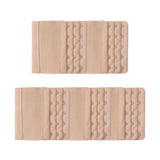 Maxbell 5x Bra Extender Strap Comfortable 5 Hooks Extender Bra Band for Women Lady Free Size Dark Skinned