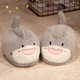 Maxbell Women Plush Slippers Floor Slippers Birthday Living Room Outdoor shark