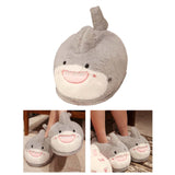 Maxbell Women Plush Slippers Floor Slippers Birthday Living Room Outdoor shark