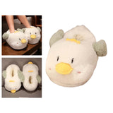 Maxbell Women Plush Slippers Floor Slippers Birthday Living Room Outdoor duck