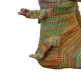 Maxbell Knitted Socks Funny Casual Floor Socks Comfortable Winter Warm Ankle Socks Chameleon