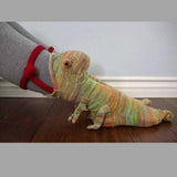 Maxbell Knitted Socks Funny Casual Floor Socks Comfortable Winter Warm Ankle Socks Chameleon