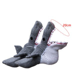 Maxbell Knitted Socks Funny Casual Floor Socks Comfortable Winter Warm Ankle Socks Shark