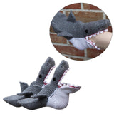 Maxbell Knitted Socks Funny Casual Floor Socks Comfortable Winter Warm Ankle Socks Shark
