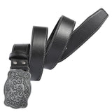 Maxbell Western Belt Floral Engraved Buckle 1-1/2"(38mm) Wide for Cowgirl Adult