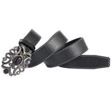 Maxbell 120cm Western Belt with Buckle Strap Cowboy for Friends Boyfriend Husband