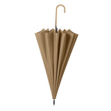Maxbell Long Handle Umbrella Rain Umbrellas Travel Umbrella Lightweight for Climbing Champagne Yellow