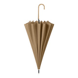 Maxbell Long Handle Umbrella Rain Umbrellas Travel Umbrella Lightweight for Climbing Champagne Yellow