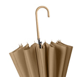 Maxbell Long Handle Umbrella Rain Umbrellas Travel Umbrella Lightweight for Climbing Champagne Yellow
