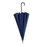Maxbell Long Handle Umbrella Rain Umbrellas Travel Umbrella Lightweight for Climbing Blue