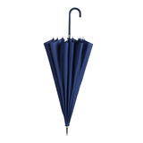 Maxbell Long Handle Umbrella Rain Umbrellas Travel Umbrella Lightweight for Climbing Blue