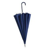 Maxbell Long Handle Umbrella Rain Umbrellas Travel Umbrella Lightweight for Climbing Blue