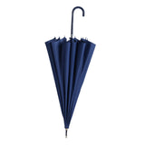 Maxbell Long Handle Umbrella Rain Umbrellas Travel Umbrella Lightweight for Climbing Blue