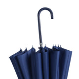 Maxbell Long Handle Umbrella Rain Umbrellas Travel Umbrella Lightweight for Climbing Blue