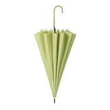 Maxbell Long Handle Umbrella Rain Umbrellas Travel Umbrella Lightweight for Climbing Green