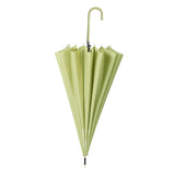 Maxbell Long Handle Umbrella Rain Umbrellas Travel Umbrella Lightweight for Climbing Green