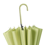 Maxbell Long Handle Umbrella Rain Umbrellas Travel Umbrella Lightweight for Climbing Green