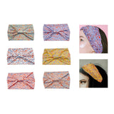 Maxbell Women Leopard Headbands Girls Sweat Bands Hairband for Sleeping Yoga Makeup green