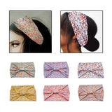 Maxbell Women Leopard Headbands Girls Sweat Bands Hairband for Sleeping Yoga Makeup green