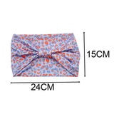 Maxbell Women Leopard Headbands Girls Sweat Bands Hairband for Sleeping Yoga Makeup violet