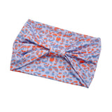Maxbell Women Leopard Headbands Girls Sweat Bands Hairband for Sleeping Yoga Makeup violet