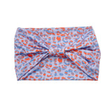 Maxbell Women Leopard Headbands Girls Sweat Bands Hairband for Sleeping Yoga Makeup violet