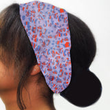 Maxbell Women Leopard Headbands Girls Sweat Bands Hairband for Sleeping Yoga Makeup violet