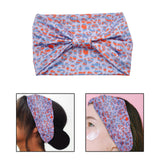 Maxbell Women Leopard Headbands Girls Sweat Bands Hairband for Sleeping Yoga Makeup violet